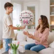 prezent na dzien matki balon foliowy z imieniem najlepsza mama personalziowany dekoracja