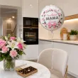 prezent na dzien matki balon foliowy z imieniem najlepsza mama personalziowany dekoracja