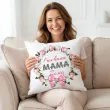 prezent na dzien matki poszewka na poduszke z imieniem kochana mama personalizowana 40 x 40