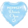 prezent na dzien ojca 23 czerwca balon foliowy dekoracja upominek blekitny 18 hrt