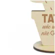 prezent na dzien ojca 23 czerwca drewniana figurka kaktus tata wie wiecej niz google ozdoba