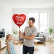 prezent na dzien ojca balon foliowy z imieniem najlepszy tata personalziowany dekoracja