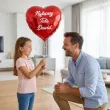 prezent na dzien ojca balon foliowy z imieniem najlepszy tata personalziowany dekoracja