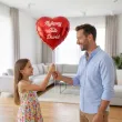 prezent na dzien ojca balon foliowy z imieniem najlepszy tata personalziowany dekoracja