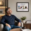 prezent na dzien ojca personalizowany certyfikat w ramce z imieniem najlepszy tata na swiecie a3