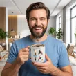 prezent na dzien ojca personalizowany kubek najlepszy tata na swiecie imie i zdjecia 330ml