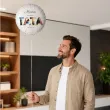 prezent na dzien ojca personalizwany balon foliowy najlepszy tata na swiecie 18 cali na hel