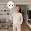 prezent na dzien ojca personalizwany balon foliowy najlepszy tata na swiecie 18 cali na hel