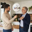 prezent na dzien ojca personalizwany balon foliowy najlepszy tata na swiecie 18 cali na hel