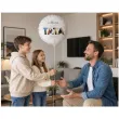 prezent na dzien ojca personalizwany balon foliowy najlepszy tata na swiecie 18 cali na hel