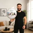 prezent na dzien ojca personalizwany balon foliowy najlepszy tata na swiecie 18 cali na hel
