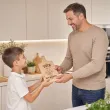 prezent na dzien ojca urodziny deska do krojenia tata w kuchni wymiata imie