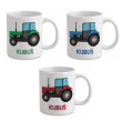 prezent na urodziny chlopca kubek z imieniem traktor personalizacja rolnik wies farma 330 ml