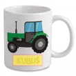 prezent na urodziny chlopca kubek z imieniem traktor personalizacja rolnik wies farma 330 ml