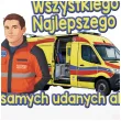 prezent na urodziny dekoracja balon foliowy policjant wszystkiego najlepszego 18 rnd