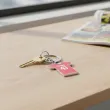 prezent na urodziny dla kibica pilkarza brelok do kluczy pilka nozna personalizacja 4x3 5 cm