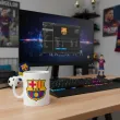 prezent na urodziny dla kibica pilkarza kubek pilka nozna fc barcelona personalizacja