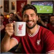 prezent na urodziny dla kibica pilkarza kubek pilka nozna liverpool fc personalizacja