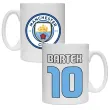 prezent na urodziny dla kibica pilkarza kubek pilka nozna manchester city personalizacja