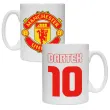 prezent na urodziny dla kibica pilkarza kubek pilka nozna manchester united personalizacja