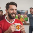 prezent na urodziny dla kibica pilkarza kubek pilka nozna manchester united personalizacja