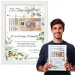 prezent na urodziny personalizowany certyfikat w ramce dowolne imie ostatnie 800 eukaliptus