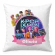 prezent na urodziny poszewka na poduszke k pop demon hunters personalizacja lowczynie demonow