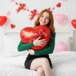 prezent na walentynki balon foliowy czerwone serce kocham cie z imieniem personalizacja 18