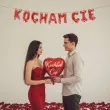 prezent na walentynki balon foliowy serce kocham cie godan 18 hrt