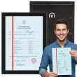 prezent na walentynki dla niego swiadectwo w ramce personalizacja certyfikat imie a4