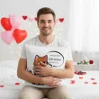 prezent na walentynki poszewka na poduszke kotek mialas byc obledna dla niej zabawny 40 cm