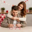 prezent na walentynki rovznice puzzle serca kocham cie personalizacja 88 elementow