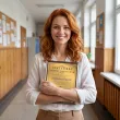 prezent na zakonczenie roku dzien edukacji certyfikat w drewnie z grawerem dla nauczyciela