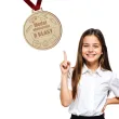 prezent na zakonczenie roku szkolnego drewniany medal ukonczenie 8 klasy upominek