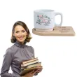 prezent na zakonczenie roku szkolnego dzien edukacji filizanka z podstawka super nauczycielka