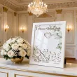 prezent pamiatka pierwszej komunii swietej ksiega gosci w ramce wrzutka eukaliptus beauty