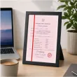 prezent personalizowany dla nauczyciela na zakonczenie roku swiadectwo szkolne dyplom w ramce a4