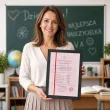 prezent personalizowany dla nauczyciela na zakonczenie roku swiadectwo szkolne dyplom w ramce a4