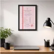 prezent personalizowany dla nauczyciela na zakonczenie roku swiadectwo szkolne dyplom w ramce a4