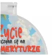 prezent z okazji przejscia na emeryture dla babci mamy lusterko zycie zaczyna sie na emeryturze