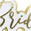 przypinka bride zloty partydeco 1szt