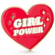 przypinka girl power partydeco 3x3 cm