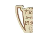 puchar dla bombowego emeryta drewniany 92 x 135 mm