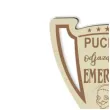 puchar dla odjazdowej emerytki drewniany 92 x 135 mm