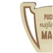 puchar dzien matki najlepsza mama drewniany 92 x 135 mm