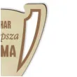 puchar dzien matki najlepsza mama drewniany 92 x 135 mm