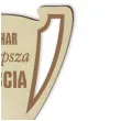 puchar najlepsza babcia drewniany 92 x 135 mm