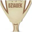 puchar najlepszy dziadek drewniany 92 x 135 mm