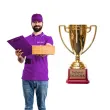 puchar najlepszy dziadek giftmania 18 cm