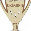 puchar super dziadek drewniany 92 x 135 mm